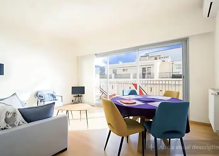 Appartement Croisette Floor 2br With Bay View Balcony