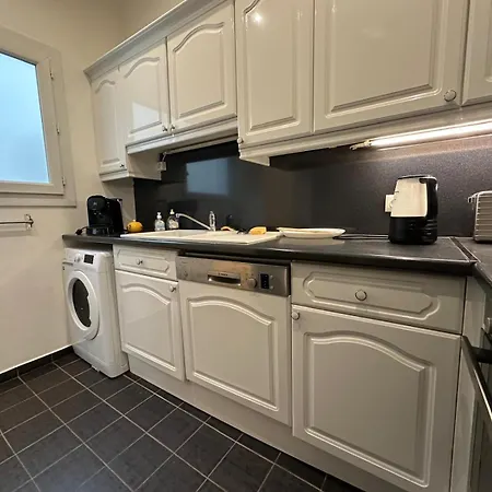 דירה Croisette Floor 2br With Bay View Balcony קאן